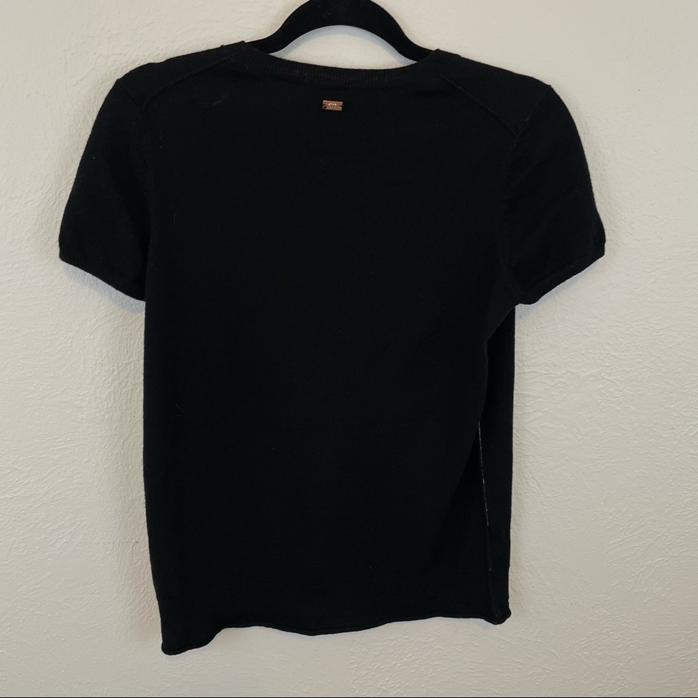 Escada Sport Cashmere/Wool Sweater Black Crew neck